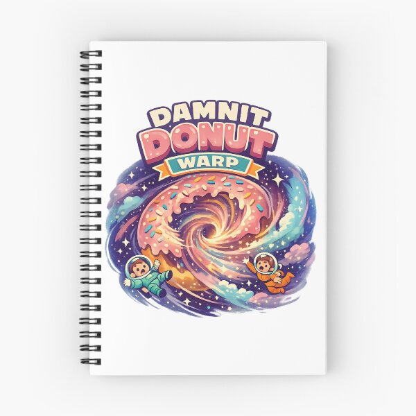 Item preview, Science Fiction – Damnit Donut Warp designed and sold by LuveraxArt.