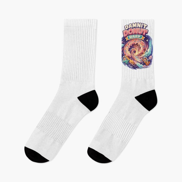 Item preview, Science Fiction – Damnit Donut Warp designed and sold by LuveraxArt.