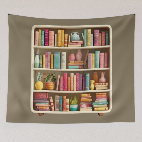 Item preview, Cozy Antique Bookshelf designed and sold by bubblyrainbow.