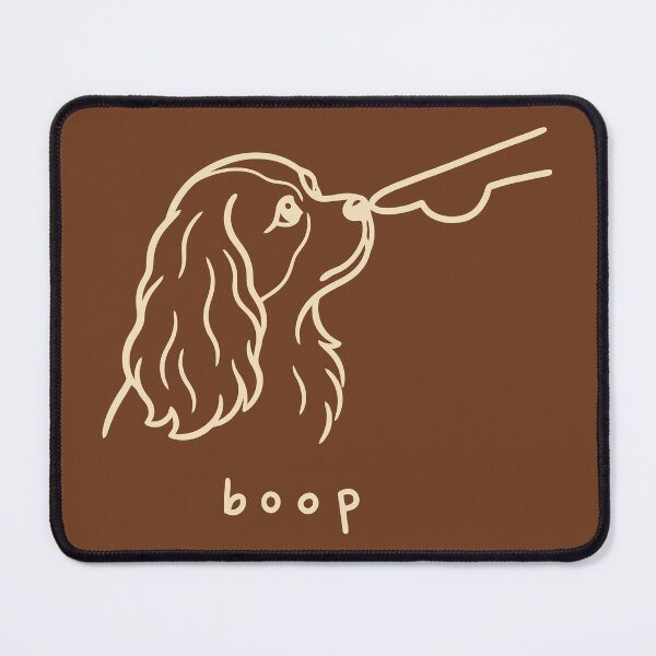 Item preview,  Booped on the Nose Cavalier Line art designed and sold by Kaurisdigital.