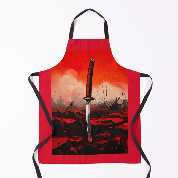 Item preview, Crimson Battlefield Katana Samurai Sword Art designed and sold by XDesignStudio.