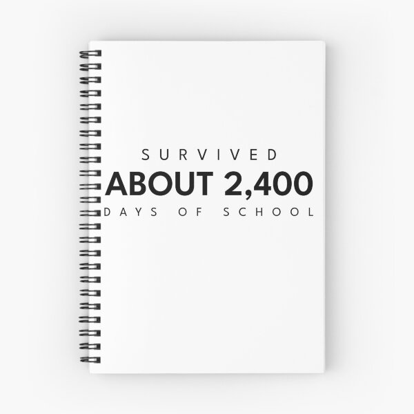 Item preview, Survived About 2400 Days of School Funny Graduation designed and sold by My Cool Store.