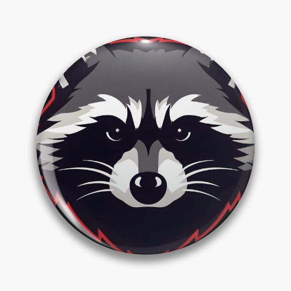 Item preview, Fierce Raccoon Gaming Crest Logo designed and sold by SenTinio.