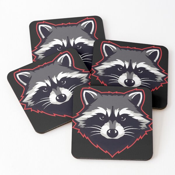 Item preview, Fierce Raccoon Gaming Crest Logo designed and sold by SenTinio.