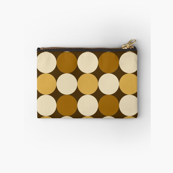 Item preview, Brown retro polkadot pattern designed and sold by Bloomiastudio.