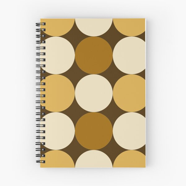 Item preview, Estampado retro de lunares marrones designed and sold by Bloomiastudio.