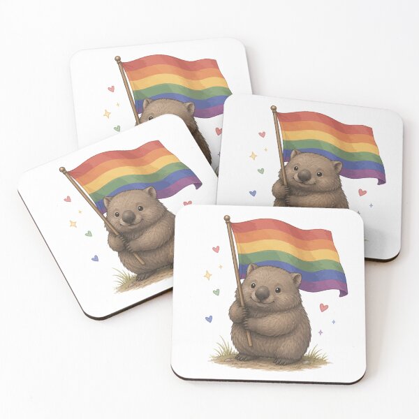 Item preview, prideful wombat designed and sold by wombat-darts5.