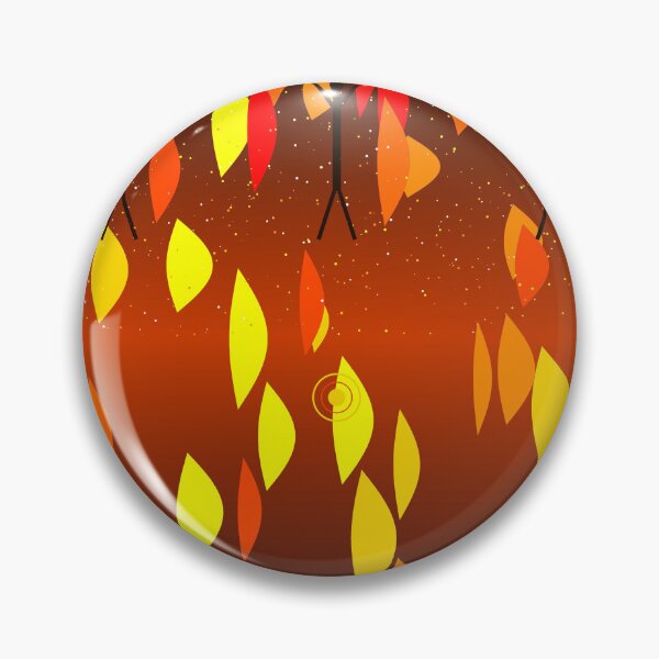 Item preview, African Fire Dance Tribal Silhouette Flame Orange Pattern  designed and sold by AfricanArtHub.