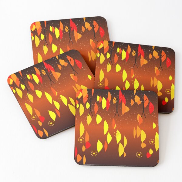 Item preview, African Fire Dance Tribal Silhouette Flame Orange Pattern  designed and sold by AfricanArtHub.