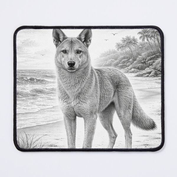 Item preview, Coastal Dingo Sketch designed and sold by Pixel Junkies Studio.