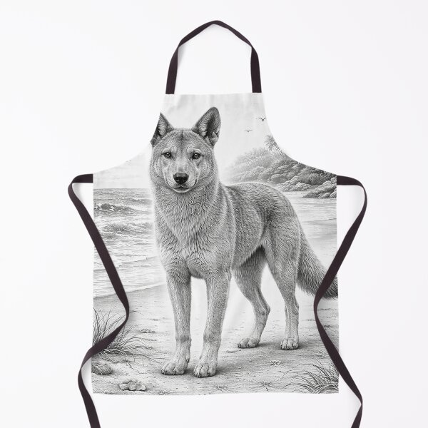 Item preview, Coastal Dingo Sketch designed and sold by Pixel Junkies Studio.