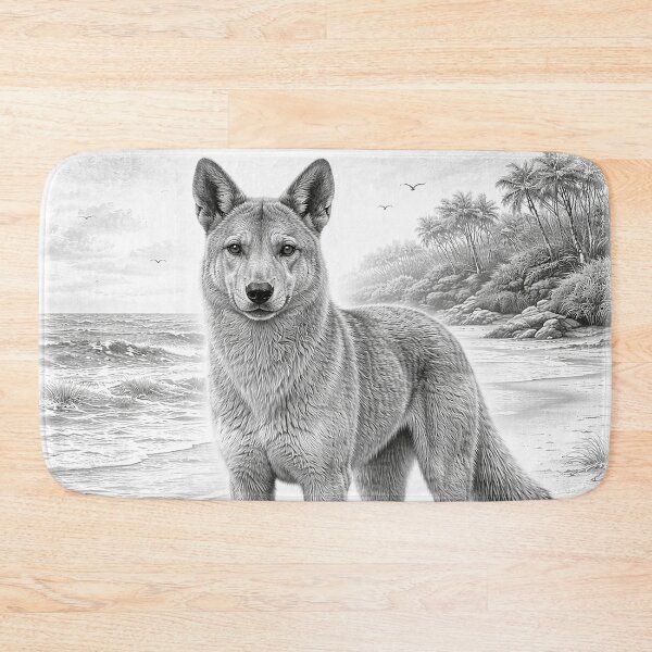 Item preview, Coastal Dingo Sketch designed and sold by Pixel Junkies Studio.