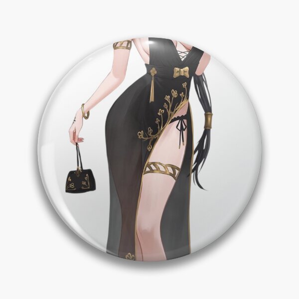 Item preview, Rover Black Dress Wuthering Waves designed and sold by KomiArts.