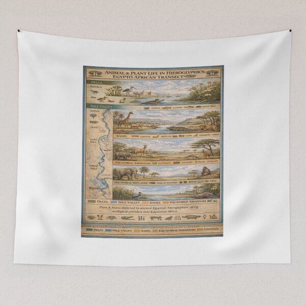 Item preview, Afro-Kemet Flora and Fauna  designed and sold by African and African Diaspora.