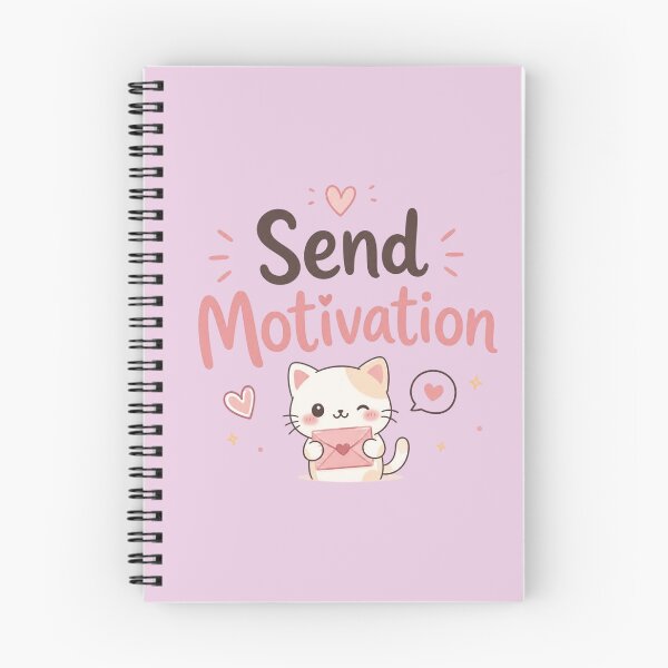 Item preview, Send Motivation Cute Cat Quote Sticker | Kawaii Motivation Meme Design designed and sold by Sanika arts .