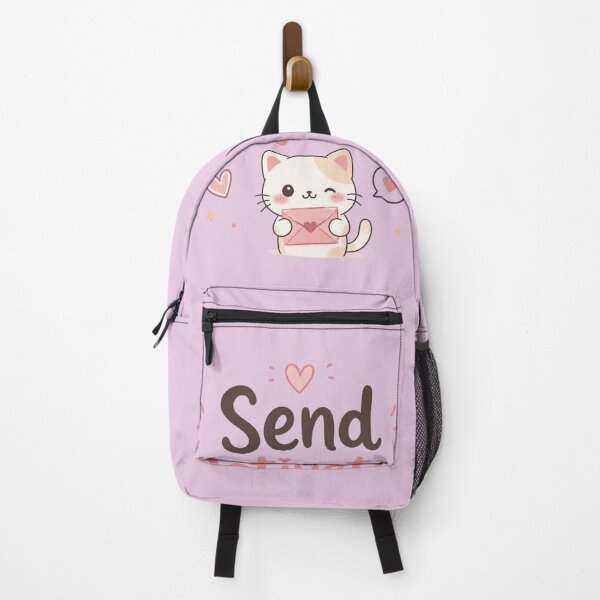Item preview, Send Motivation Cute Cat Quote Sticker | Kawaii Motivation Meme Design designed and sold by Sanika arts .