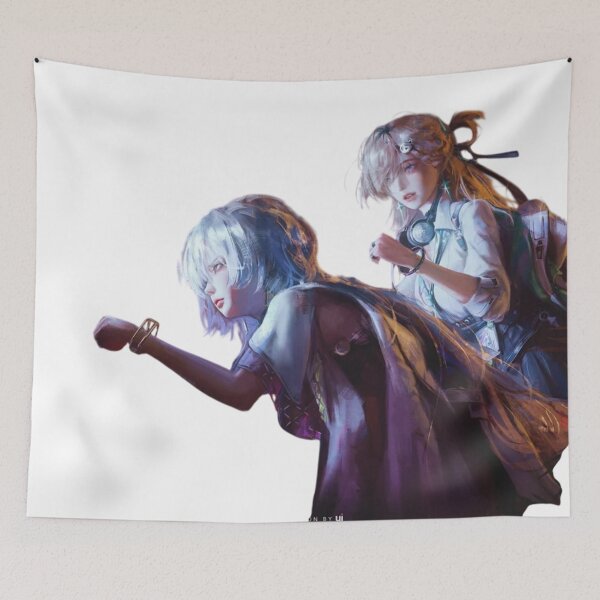 Item preview, Mornye and Lynae Bright Light Wuthering Waves designed and sold by KomiArts.