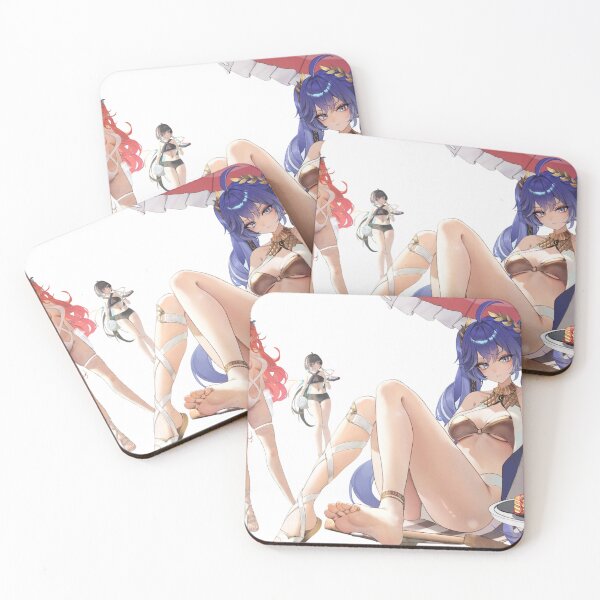 Item preview, Iuno and Augusta Beach Outfit Wuthering Waves designed and sold by KomiArts.