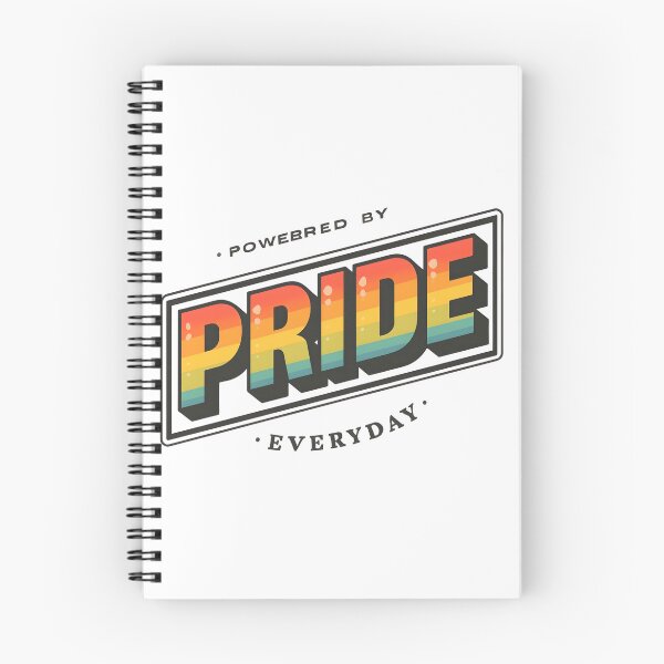 Item preview, LGBTQ Pride Everyday – Rainbow Typography Support Pride Month designed and sold by Pride_Prints.
