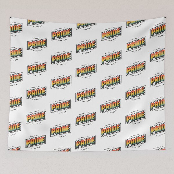 Item preview, LGBTQ Pride Everyday – Rainbow Typography Support Pride Month designed and sold by Pride_Prints.