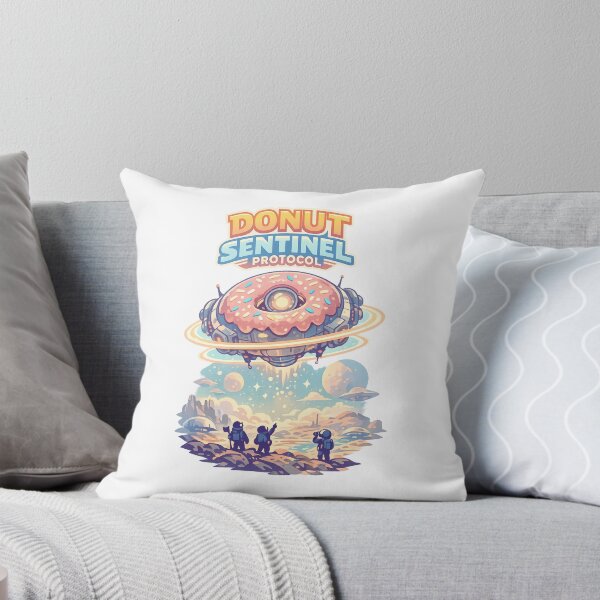 Item preview, Donut Sentinel Protocol – Science Fiction designed and sold by LuveraxArt.