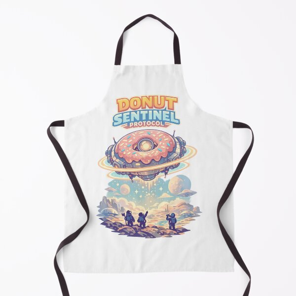 Item preview, Donut Sentinel Protocol – Science Fiction designed and sold by LuveraxArt.