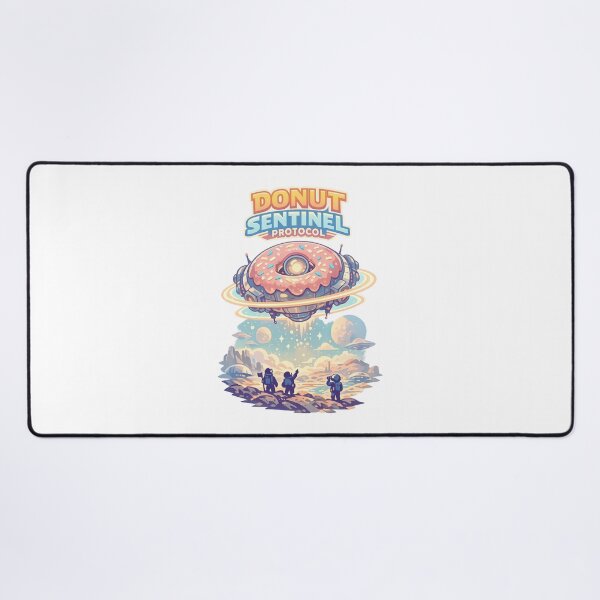 Item preview, Donut Sentinel Protocol – Science Fiction designed and sold by LuveraxArt.