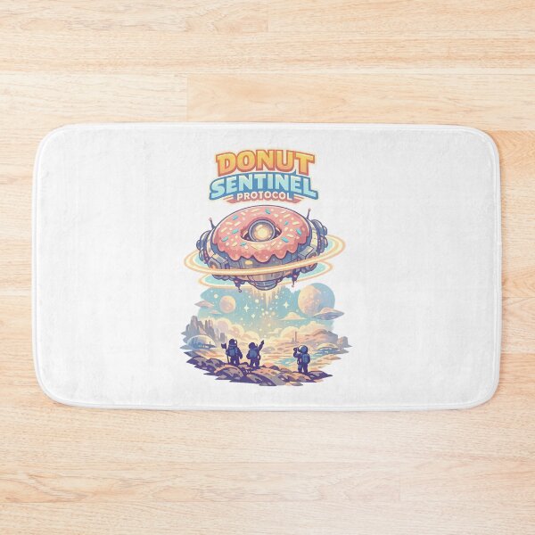 Item preview, Donut Sentinel Protocol – Science Fiction designed and sold by LuveraxArt.