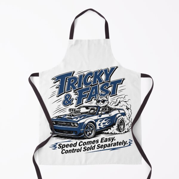 Item preview, Tricky & Fast – Speed Comes Easy designed and sold by Automotive Art by Greg.
