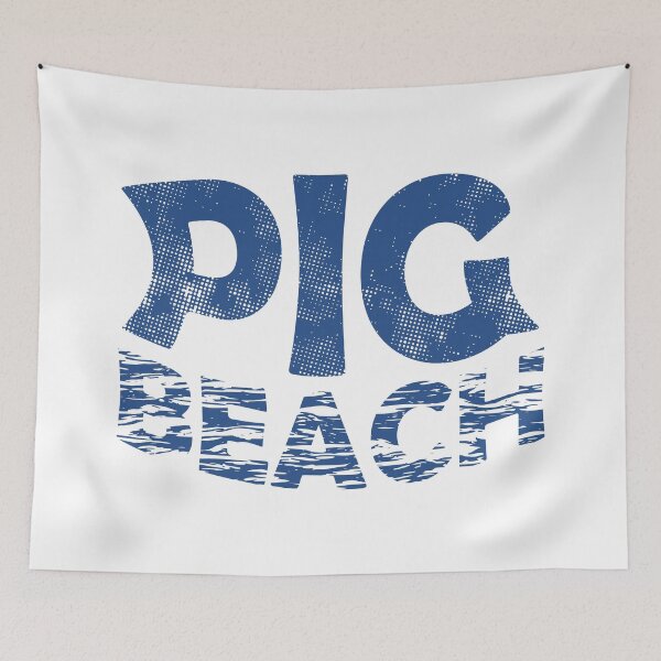 Item preview, Pig beach Barbados designed and sold by ArtNoveltee.