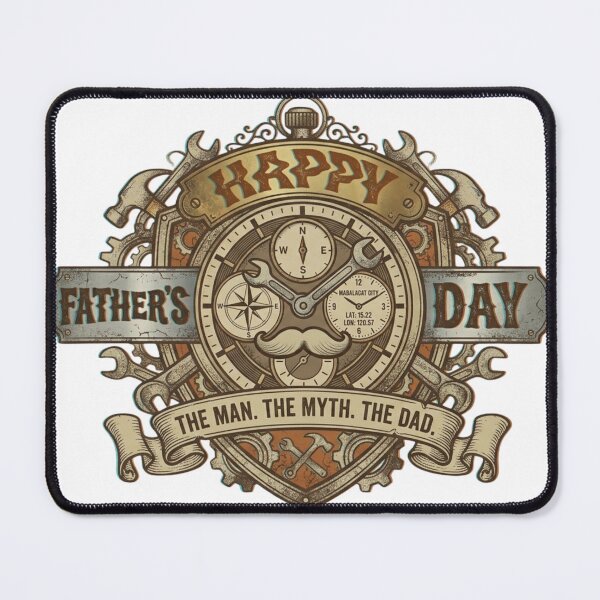 Item preview, Happy Father’s Day Mechanic Shirt designed and sold by Baby Adee Collective.