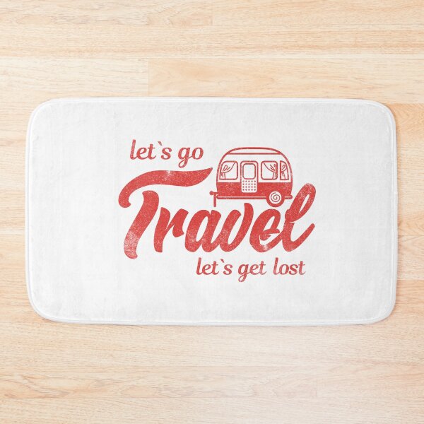 Item preview, Let's Go Travel Retro Camper Trailer designed and sold by The secret storage room.