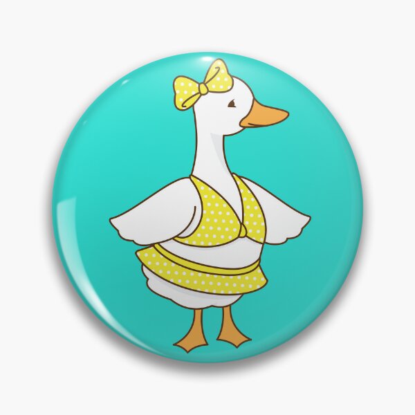 Item preview, Sunny Bikini Porch Goose designed and sold by Amimi-Makes.