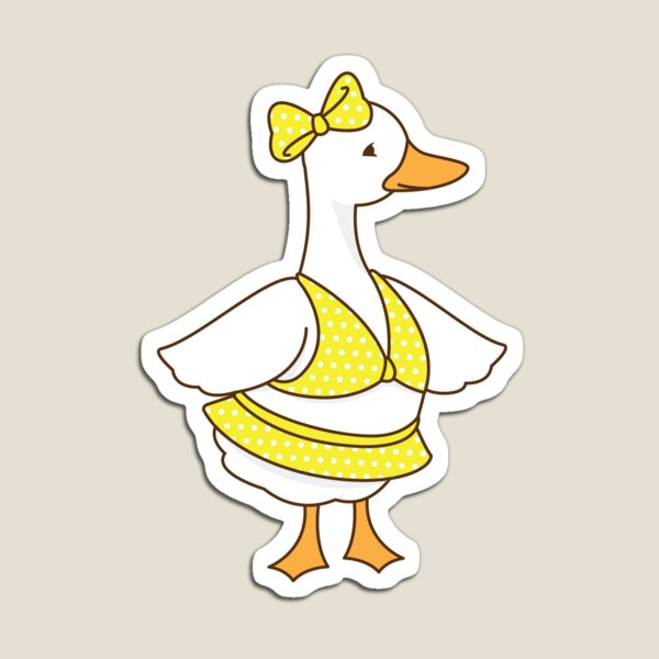 Item preview, Sunny Bikini Porch Goose designed and sold by Amimi-Makes.
