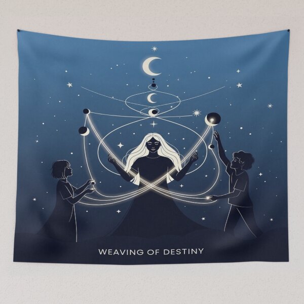 Item preview, Weaving of Destiny – Cosmic Threads Design designed and sold by Cristhian Almanza.