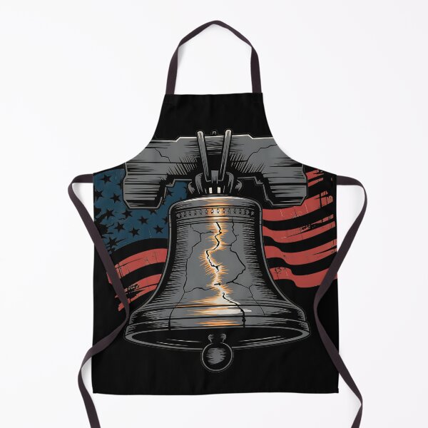 Item preview, Liberty Bell Crack Glowing American Flag designed and sold by IronDissident.