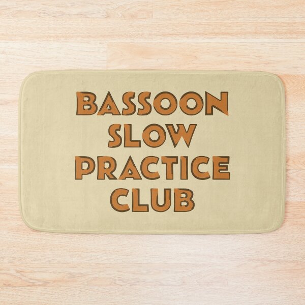 Item preview, BASSOON SLOW PRACTICE CLUB designed and sold by MOCOPOCO.