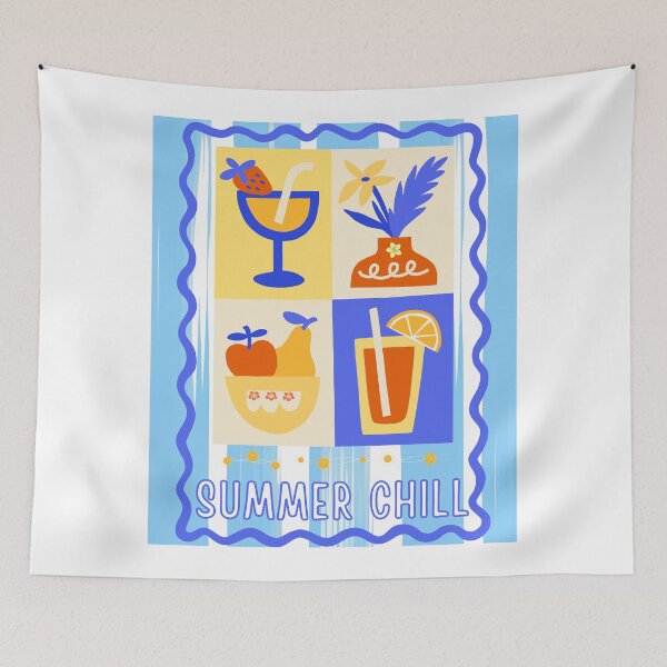 Item preview, Dopamine Summer Chill Retro Aesthetic designed and sold by VibranPalette.
