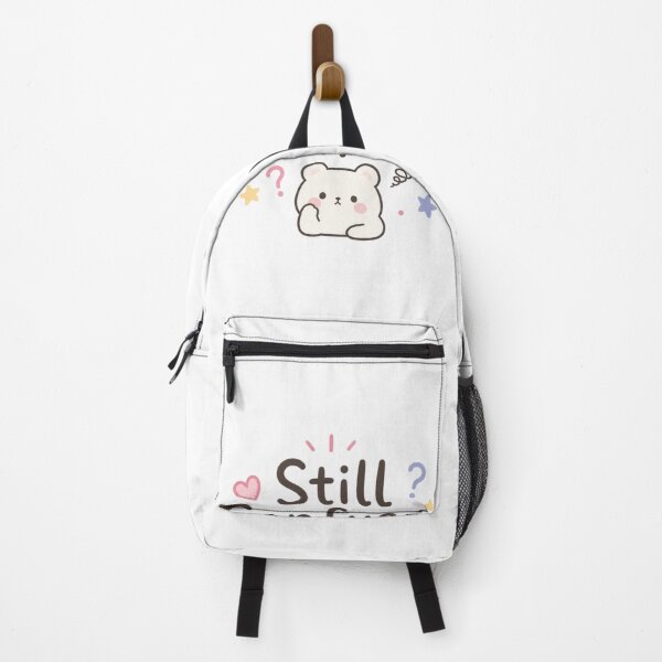 Item preview, Still Confused Cute Bear Quote Design | Funny Kawaii Aesthetic Cartoon Art designed and sold by Sanika arts .