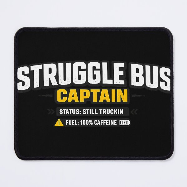 Item preview, Struggle Bus Captain designed and sold by Barely Operational.