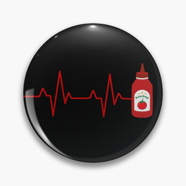 Item preview, Heartbeat Ketchup,Tomato Ketchup,Ketchup Addicts designed and sold by Shedronpanda.