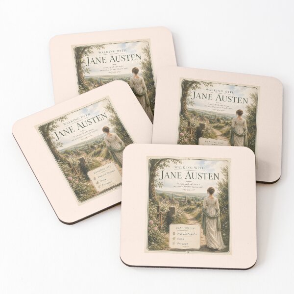 Item preview, Walking with Jane Austen | Classic Literature Reader Design designed and sold by Novel Works Studio.
