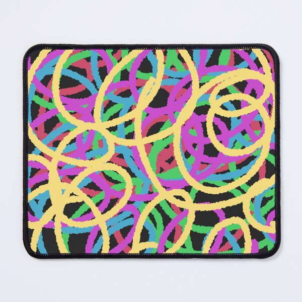 Item preview, Colorful Scribble Abstract Hand Drawn Art designed and sold by ubborn.