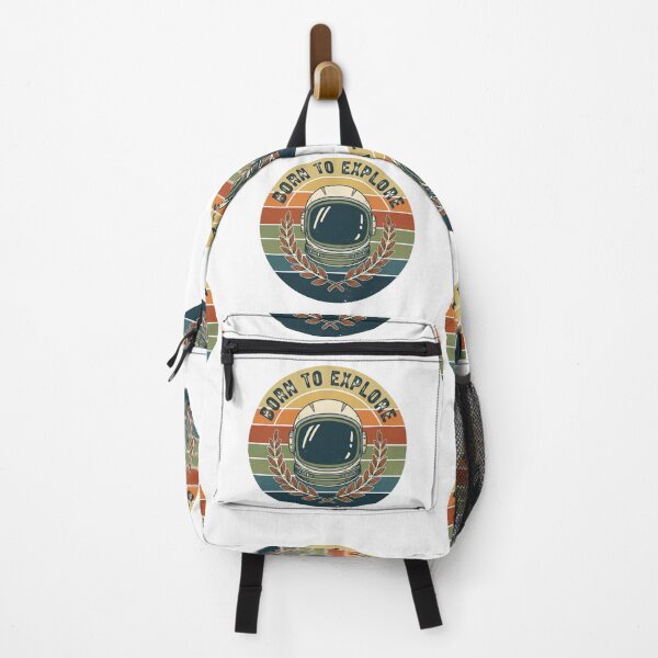 Item preview, Born to Explore – Vintage Astronaut Space Design | Retro Galaxy Adventure Badge designed and sold by Altair_.