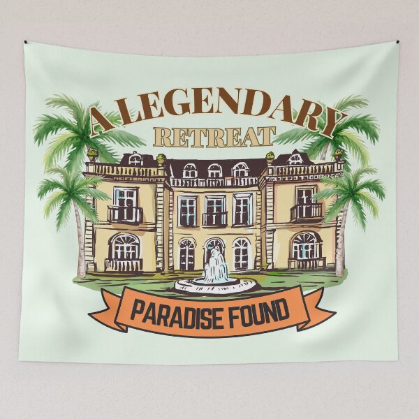 Item preview, A Legendary Retreat Paradise Found Luxury Resort Graphic designed and sold by SilverSeaBKK.