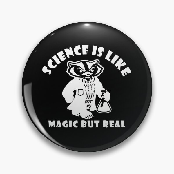 Item preview, Badger Scientist Outline with Science Quote designed and sold by BLVDCOLLEGE.