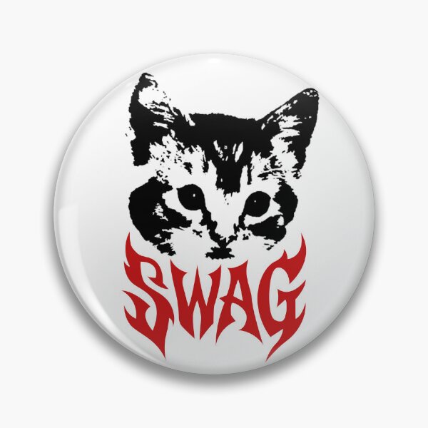 Item preview, Swag Cat designed and sold by Tribalgothss.