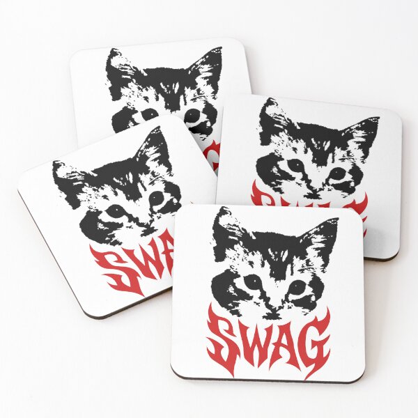 Item preview, Swag Cat designed and sold by Tribalgothss.