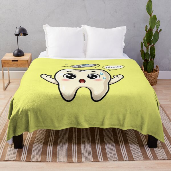 Item preview, Cute Tooth Dodging Dental Drill Funny Dentist Humor Cartoons designed and sold by bvdesignart.