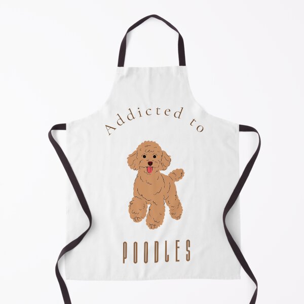 Item preview, Addicted to Poodles Cute Dog Lover Wall Art Print & Apparel Gift designed and sold by MoodsOfMine.